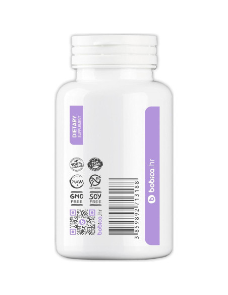 Cápsulas de Lavanda Orgánica Bobica - 90 Veganas para Relajación