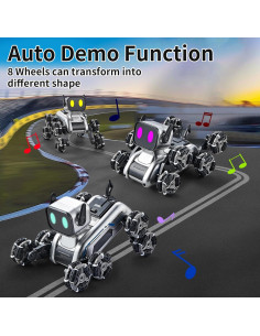 Perro Robot Acrobático RC Aprilwolf 8WD con Control Remoto 2