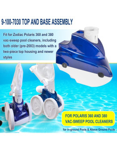 Kit de Reemplazo Montaje Superior e Inferior Zodiac Polaris 360 380 2