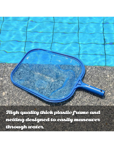 Red de limpieza de hojas Sunnyglade 44.5x30cm para piscina