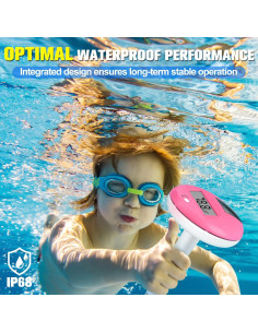 Termómetro Flotante Solar DeeprBlu SL911_P LCD IP68 12.7cm 2