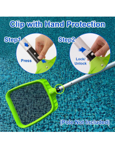 Red Skimmer para Piscina Sepetrel - Marco Reforzado Nylon 2