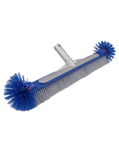 Cepillo de limpieza de piscina Poolvio 44.5 cm con cerdas nylon