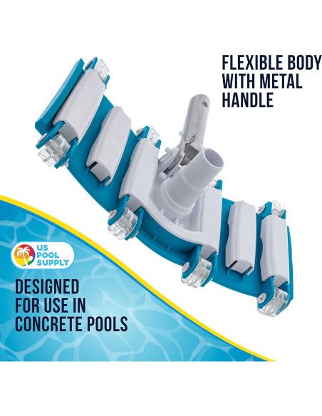 Cabezal de Vacío Manual 35.56 cm Suministro de Piscina EE. UU.