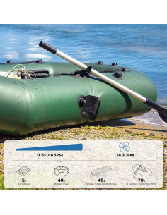 Bomba de Aire Portátil NIBBaNACAL 6000mAh Inflado Rápido 2