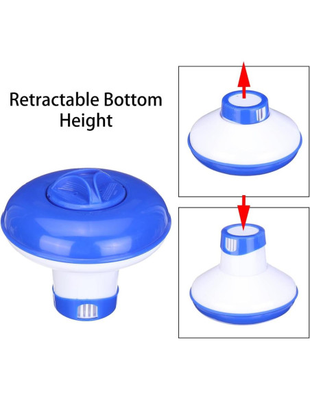 Dispensador de Tabletas de Cloro ATIE Plegable 5" para Piscinas