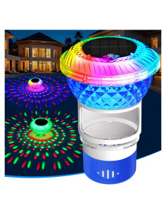 Flotador de Cloro LanSuper con Luz Marquee 2025 - Ajustable