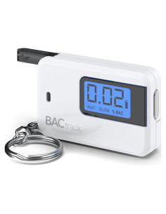Alcoholímetro BACtrack Go Blanco Ultra-Portátil 1 Batería AAA