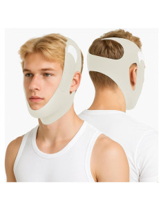 Correa de Barbilla Antironquidos Holinee Verde Ajustable