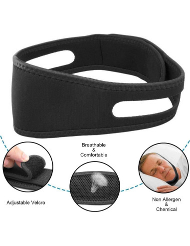 Correa para Barbilla Antisnoring Reginsnow 2025 Ajustable