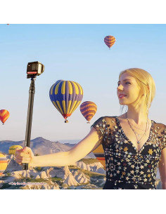 Palo de Selfie Andoer de Fibra de Carbono 1.5m Ajustable 2