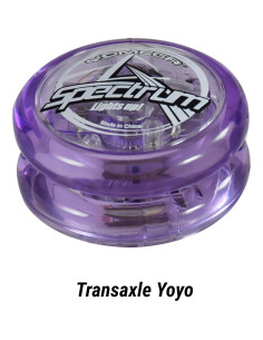 Yoyo Yomega Spectrum LED Púrpura - Intermedio y Avanzado 2