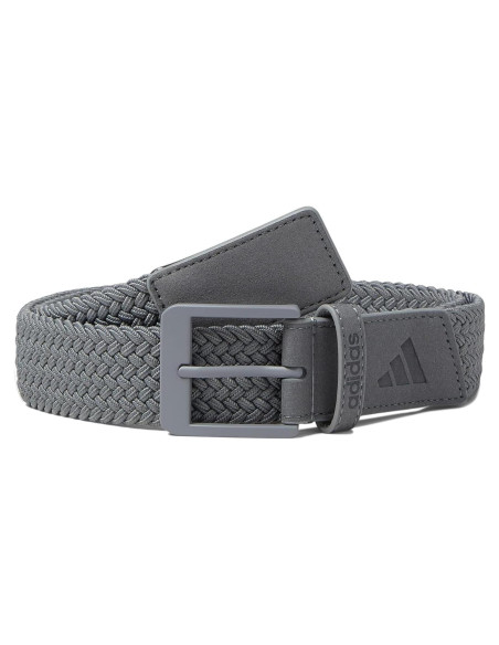 Cinturón Trenzado Elástico Unisex Adidas - Gris Tres - M-G