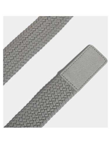 Cinturón Trenzado Elástico Unisex Adidas - Gris Tres - M-G