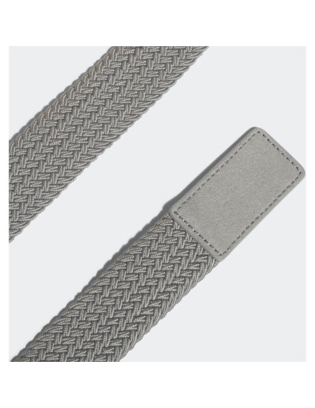 Cinturón Trenzado Elástico Unisex Adidas - Gris Tres - M-G