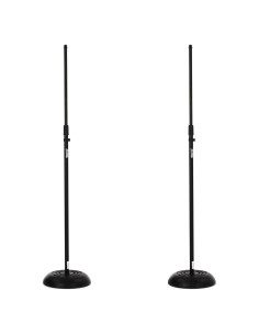 Soporte de micrófono On-Stage MS7201B - Paquete de 2