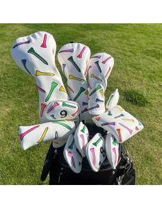 Cubiertas de Palos de Golf Montela Golf - 3 Piezas Coloridas 2