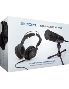 Kit de Micrófono para Podcast Zoom ZDM-1 con Auriculares y Soportes 2