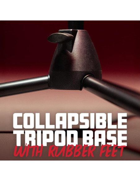 Soporte de Micrófono Trípode Rok-It RI-MIC-520 Ajustable 80-156 cm