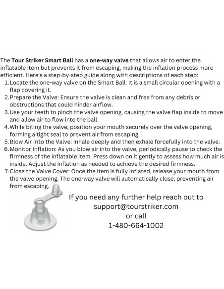 Bola Inteligente de Entrenamiento Tour Striker 15.24 cm