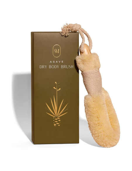 Cepillo Corporal Seco CSM de Agave - Exfoliación y Drenaje Linfático