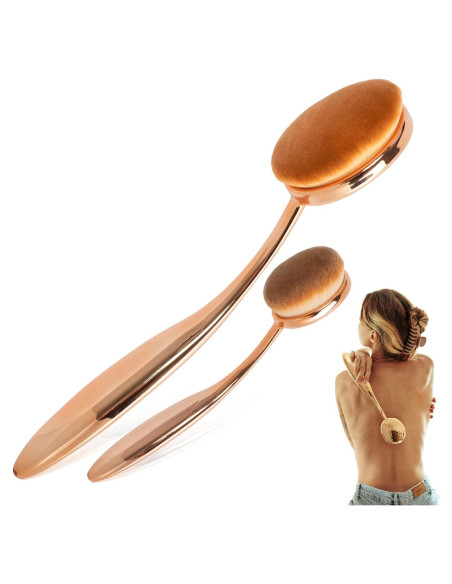 Aplicador de Autobronceador Wishar WM-2024 - Brocha Kabuki