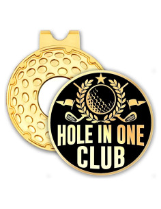 Clip para Sombrero de Golf Rofiowa con Marcador de Acero Inoxidable