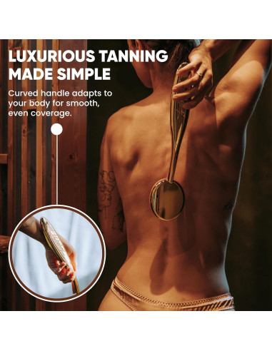 Aplicador de Autobronceador Wishar WM-2024 - Brocha Kabuki