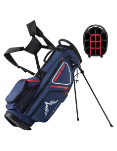 Bolsa de Golf GoHimal 14 Vías con Soporte y 10 Bolsillos