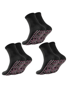 3 Pares de Calcetines Térmicos Autocalentables AFIZ Negro