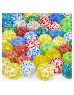 Canicas de vidrio 60PCS 3 Nutrias para juegos y manualidades