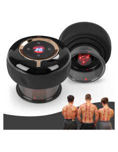 Masajeador de Ventosas Inteligente RIRC 2 Set 4 en 1 Alivio Dolor