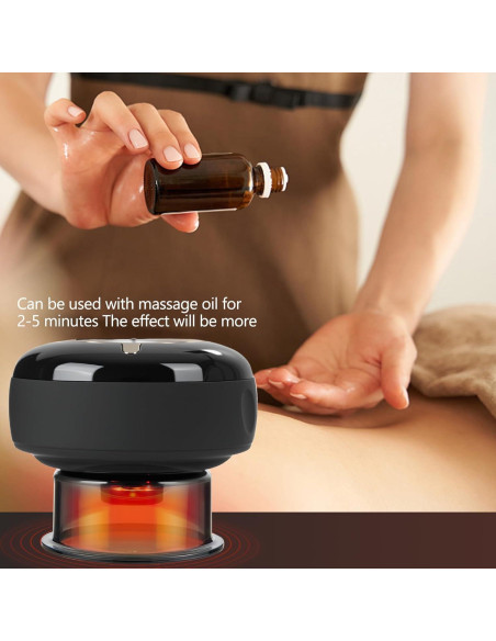 Masajeador de Ventosas Inteligente RIRC 2 Set 4 en 1 Alivio Dolor