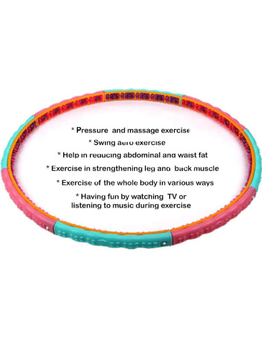 Aro de Fitness Acolchado Aro de Salud 2.1kg para Adultos