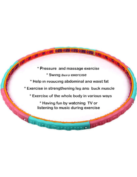 Aro de Fitness Acolchado Aro de Salud 2.1kg para Adultos