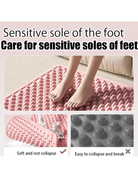 Alfombrilla de Masaje LmlJoo para Pies Antifatiga 43.9x34cm