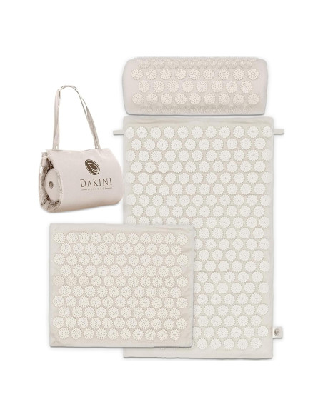 Conjunto de Acupresión Dakini - Almohadilla y Cojín para Alivio del Dolor