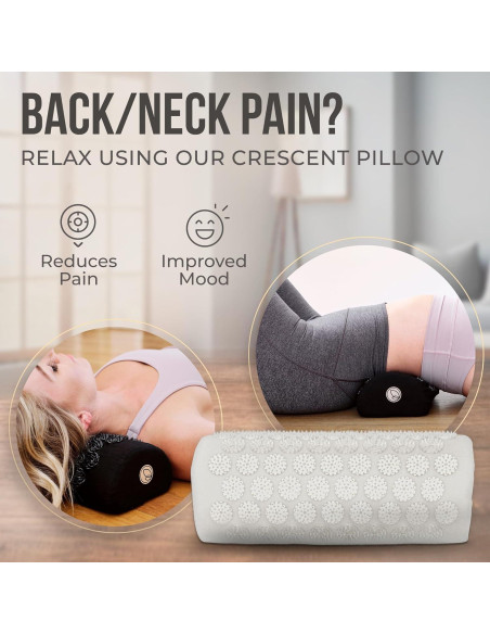 Conjunto de Acupresión Dakini - Almohadilla y Cojín para Alivio del Dolor