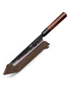 Cuchillo de Chef FINDKING 20.32 cm Acero Clad + Protección