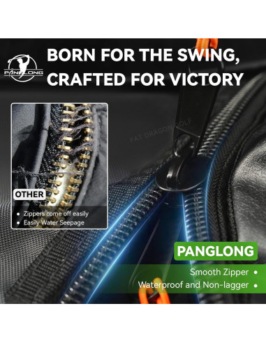 Cubierta de Enclosure Panglong para Carro de Golf 4 Pasajeros