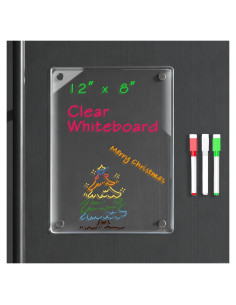 Tablero Magnético Acrílico Transparente Artilife 30x20 cm