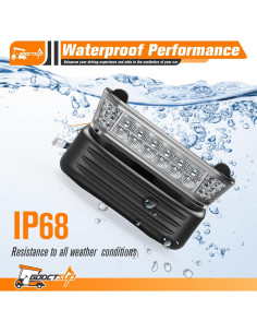 Faro LED Club Car Precedent 2004+ con Parachoques 12V 2