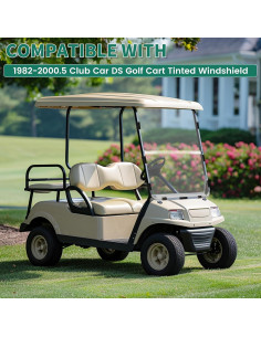 Parabrisas Claro ECOTRIC para Carrito de Golf Club Car DS 1982-2000.5 2