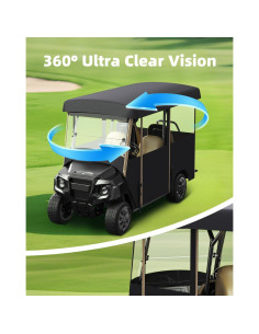 Cubierta para Carro de Golf 4 Pasajeros NiuWasmile GEF-F10 2