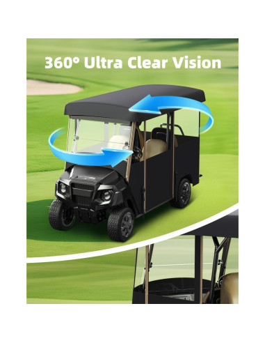 Cubierta para Carro de Golf 4 Pasajeros NiuWasmile GEF-F10