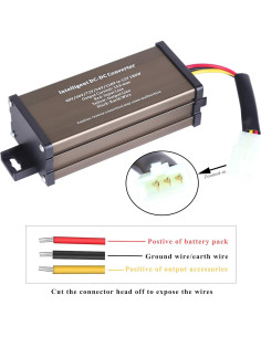Reductor de Voltaje Pro Chaser 180W 12V para Scooters y Bicicletas 2