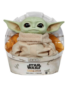 Juguete de Peluche Grogu Mattel Star Wars 27.94 cm Suave