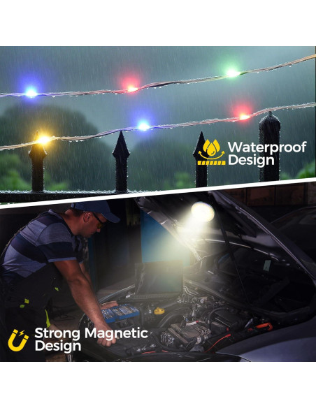 Luz de Techo LED Neón 10L0L para Carro de Golf Universal