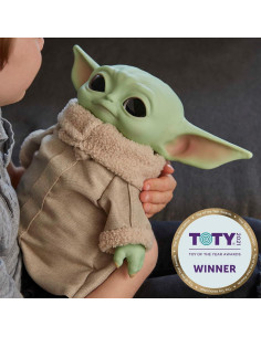 Juguete de Peluche Grogu Mattel Star Wars 27.94 cm Suave 2
