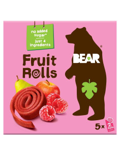 Rollos de Fruta BEAR Yoyo 99.22 g - Snack Saludable